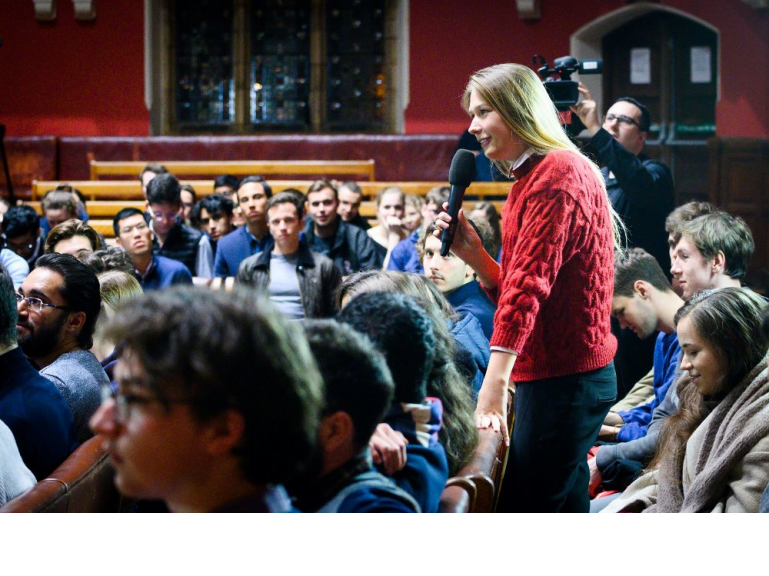 Ambassador Andrei Kelin visits the Oxford Union
