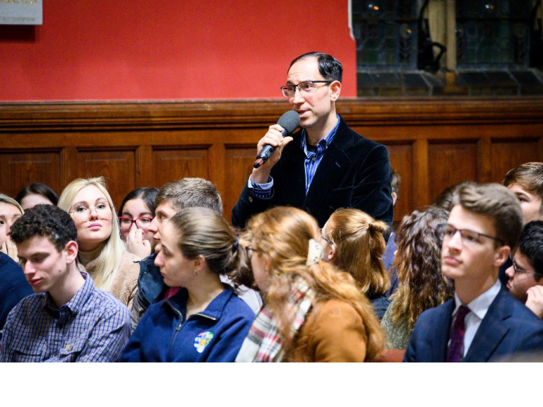 Ambassador Andrei Kelin visits the Oxford Union