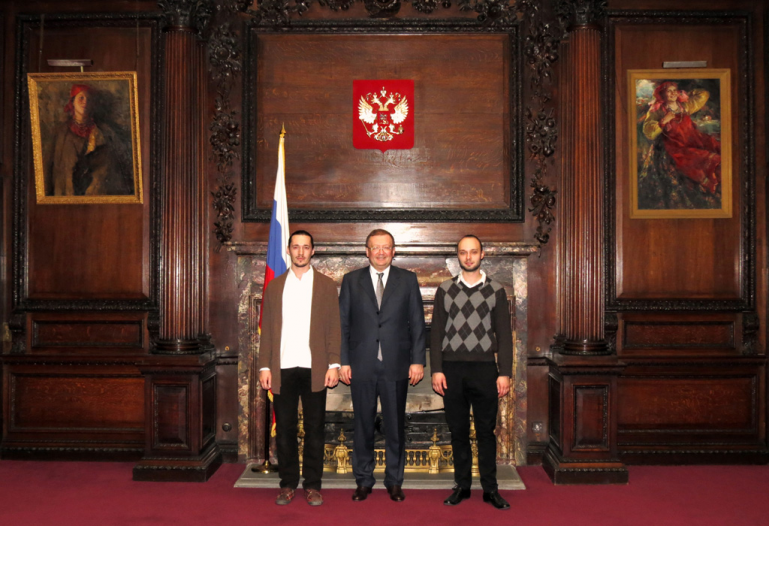 Ambassador Yakovenko meets young sculptors