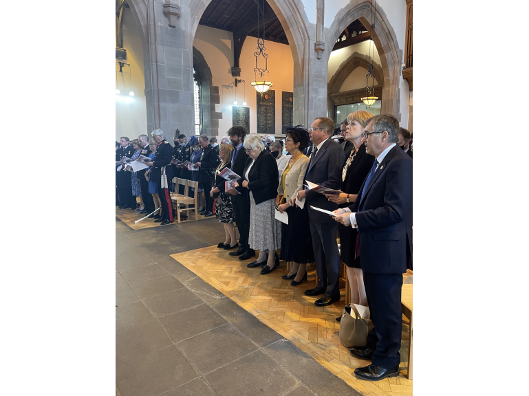 H.E. Ambassador Andrei Kelin attended an 80th Anniversary Service and Commemoration of the Arctic Convoys in Liverpool