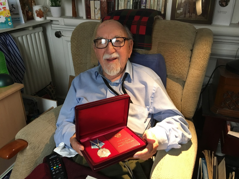 Ushakov Medal presented to the Arctic Convoys Veterans