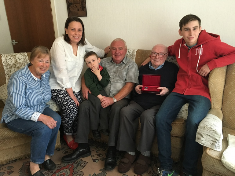 Ushakov Medal presented to the Arctic Convoys Veterans