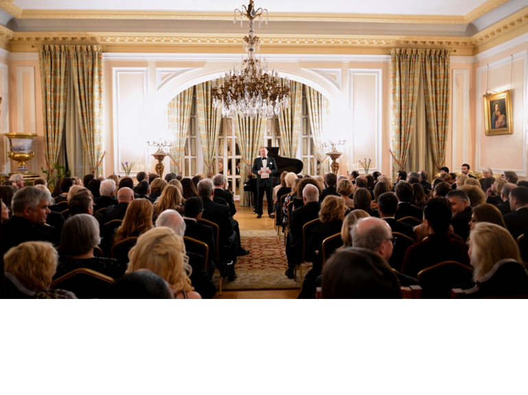 Dmitri Kogan performs at the Embassy