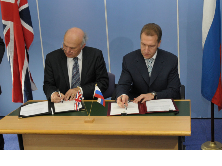 First Deputy Prime Minister of Russia Igor Shuvalov visits UK