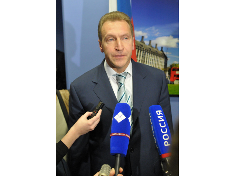 First Deputy Prime Minister of Russia Igor Shuvalov visits UK