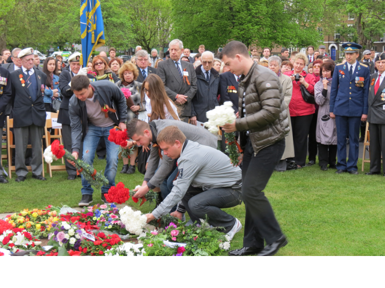 День Победы в Лондоне