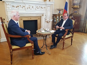 Ambassador Andrei Kelin's interview to Enda Brady for TRT World, 3 June, 2024 Ambassador Andrei Kelin's interview to Enda Brady for TRT World, 3 June, 2024